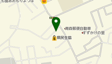 生協クリーニングあやめ店の地図画像