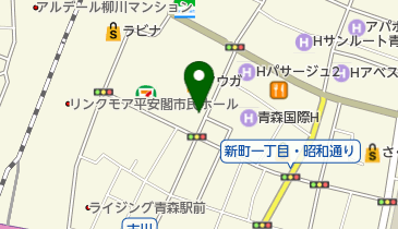 あぼ生花店の地図画像