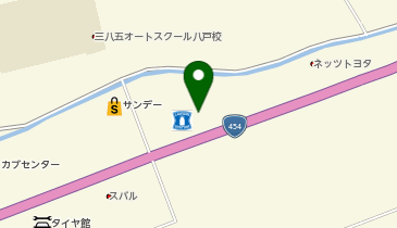 株式会社小野寺銃砲火薬店八戸支店の地図画像