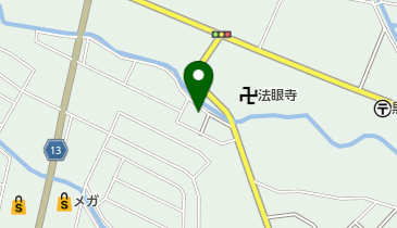 山内鍛冶屋の地図画像