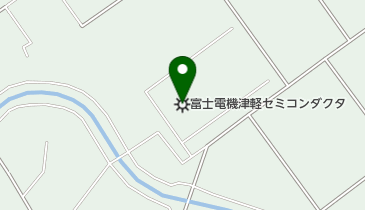 富士電機津軽セミコンダクタ株式会社の地図画像