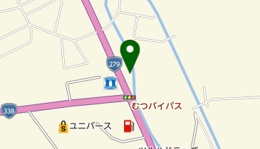 株式会社バイタルネット十和田支店むつ出張所の地図画像