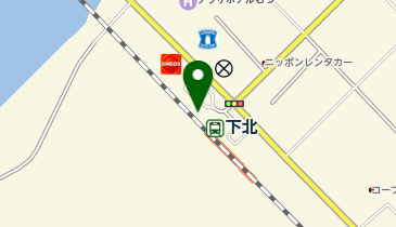 むつ市観光案内所の地図画像