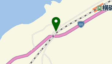 ペンションおもしぇの地図画像