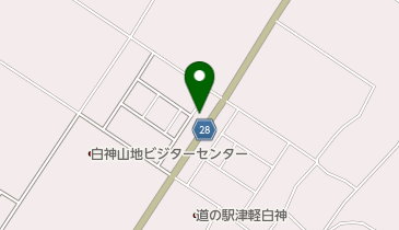 新生美容院の地図画像