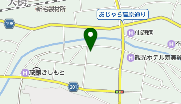 大鰐温泉介護センターあぜりあ居宅の地図画像