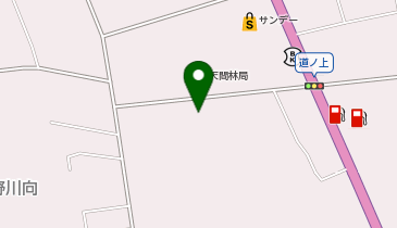 ふくろうの湯の地図画像