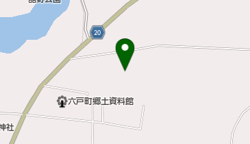 舘野公民館の地図画像