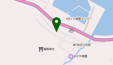 つる屋さつき荘の地図画像