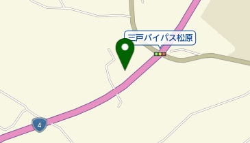 有限会社上戸石材店三戸店の地図画像