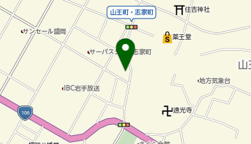 株式会社フロムいわての地図画像