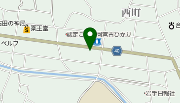 理容田澤の地図画像