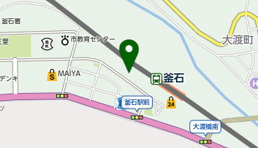 JR盛岡鉄道サービス株式会社釜石営業所の地図画像