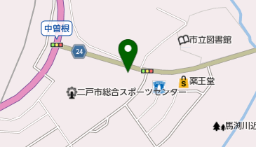 ふれあい二戸の地図画像