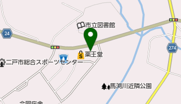 朝日生命保険相互会社二戸営業所の地図画像