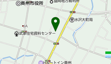 おおまち整骨院の地図画像