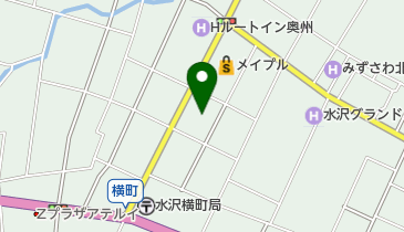 前沢屋の地図画像