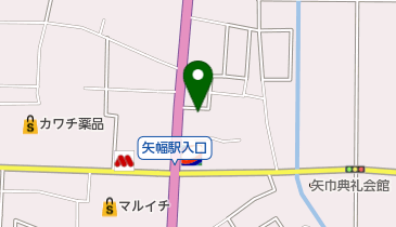 美容室モンシェリの地図画像