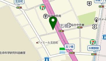 第一学院高等学校仙台キャンパスの地図画像