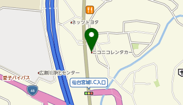 マッハ車検仙台宮城インター店の地図画像