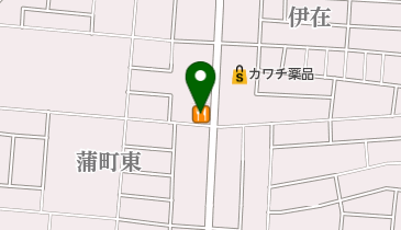 まるまつ 六丁の目店の地図画像
