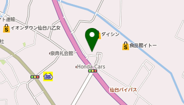 パレット泉バイパス店の地図画像