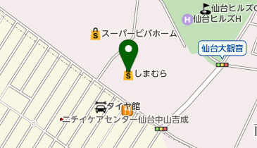 バースデイ中山FM店の地図画像