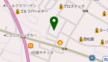 ペットウィズ泉店の地図画像