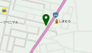 パティスリー心のおとの地図画像