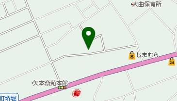 なの花の地図画像