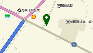 カメイ調剤薬局川崎店の地図画像