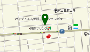 第一学院 秋田校の地図画像