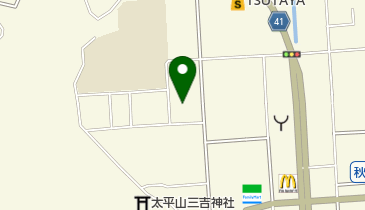 ニチイのきらめき秋田の地図画像