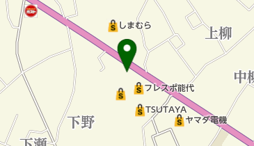 つどい亭能代店の地図画像