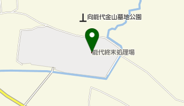 能代市役所 終末処理場の地図画像