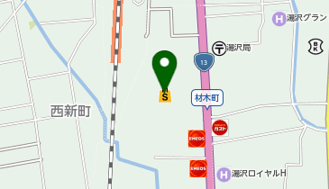 ニューライフカネタ湯沢プラザ店の地図画像