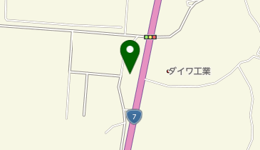 ダイワ工業株式会社成形工場の地図画像