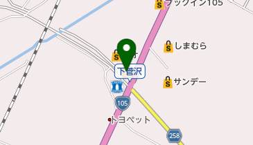 まるまつ角館店の地図画像