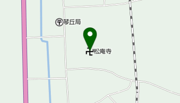 松庵寺の地図画像