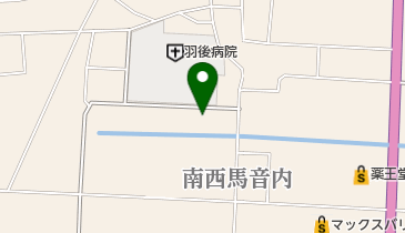 日本調剤羽後薬局の地図画像