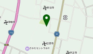 酒田市シルバー人材センター(公益社団法人)の地図画像