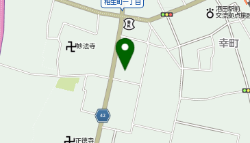 海野コンタクトレンズの地図画像