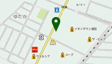 株式会社荘内眼鏡院 いずみ店の地図画像