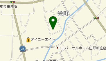 グループホームピース栄町の地図画像