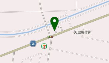 美容室桜の地図画像