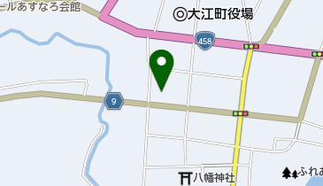 かくさんさかなやの地図画像