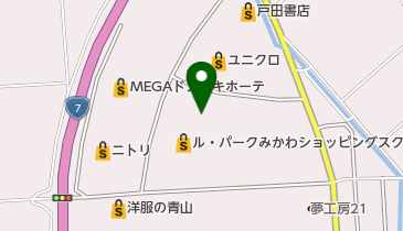 ピカソ三川店の地図画像