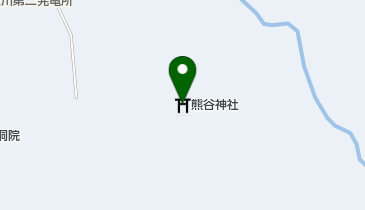 熊谷神社の地図画像