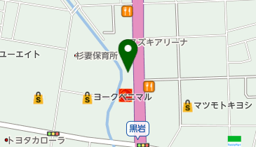 BMWモトラッド福島の地図画像