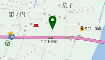 株式会社信夫アローの地図画像